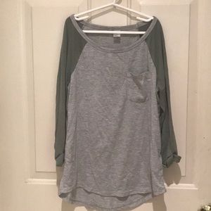 Gray Long Sleeved